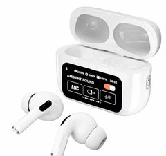 HM-STORE  Airpods A9 Pro With LCD Display (USA IMPORTED)