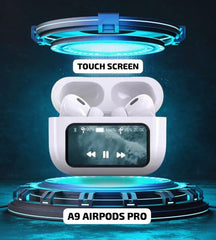 HM-STORE  Airpods A9 Pro With LCD Display (USA IMPORTED)